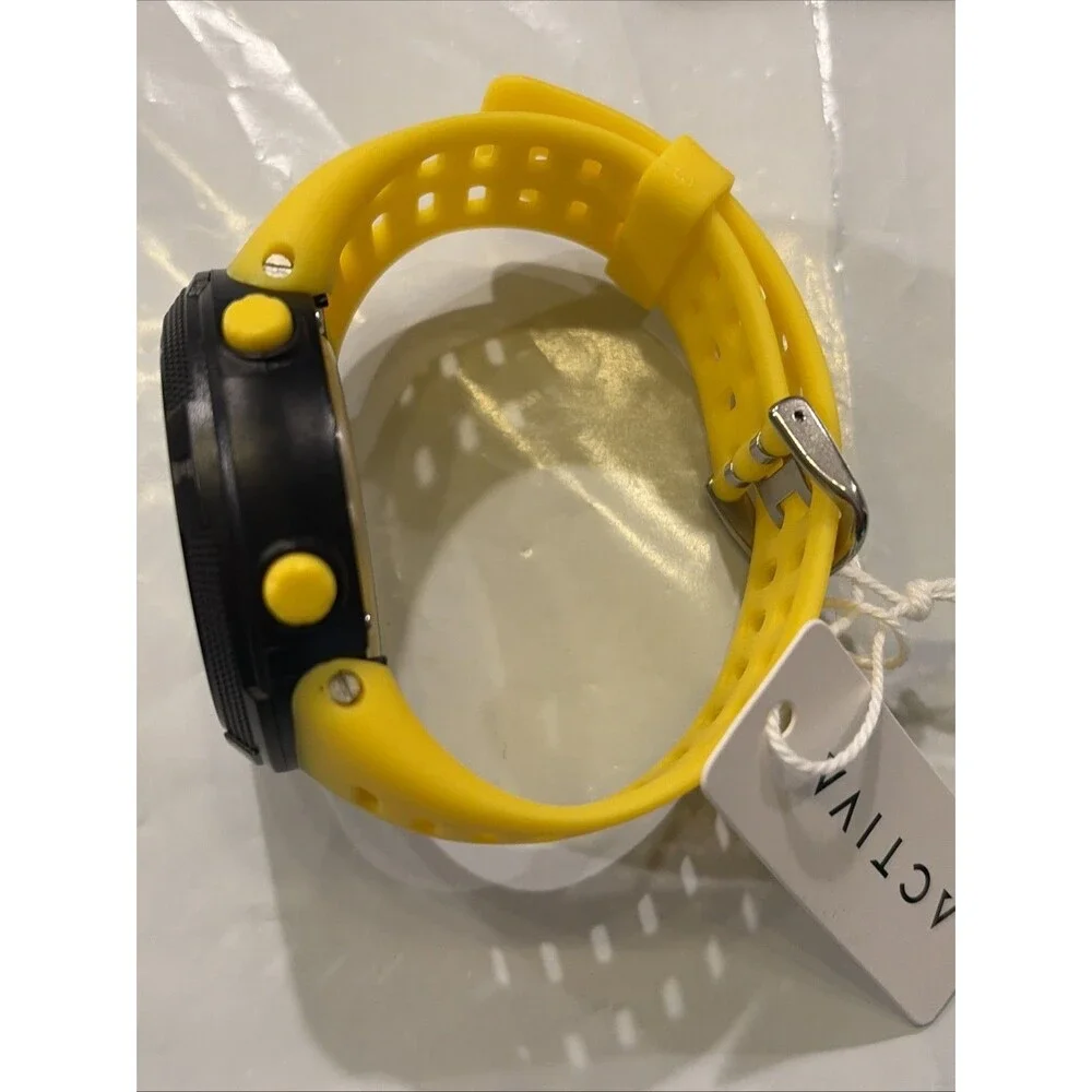 Invicta x Activa men’s watch digital essentials 50mm Black Yellow ACW1915-001